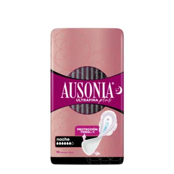 AUSONIA AUSONIA ULTRAFINA PLUS compresas night alas 10 u