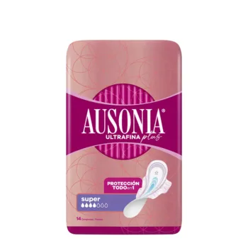AUSONIA AUSONIA ULTRAFINA PLUS compresas super alas 14 u