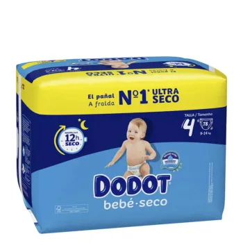 DODOT+ DODOT STAGES size 4 nappies 9-14 kg 78 u