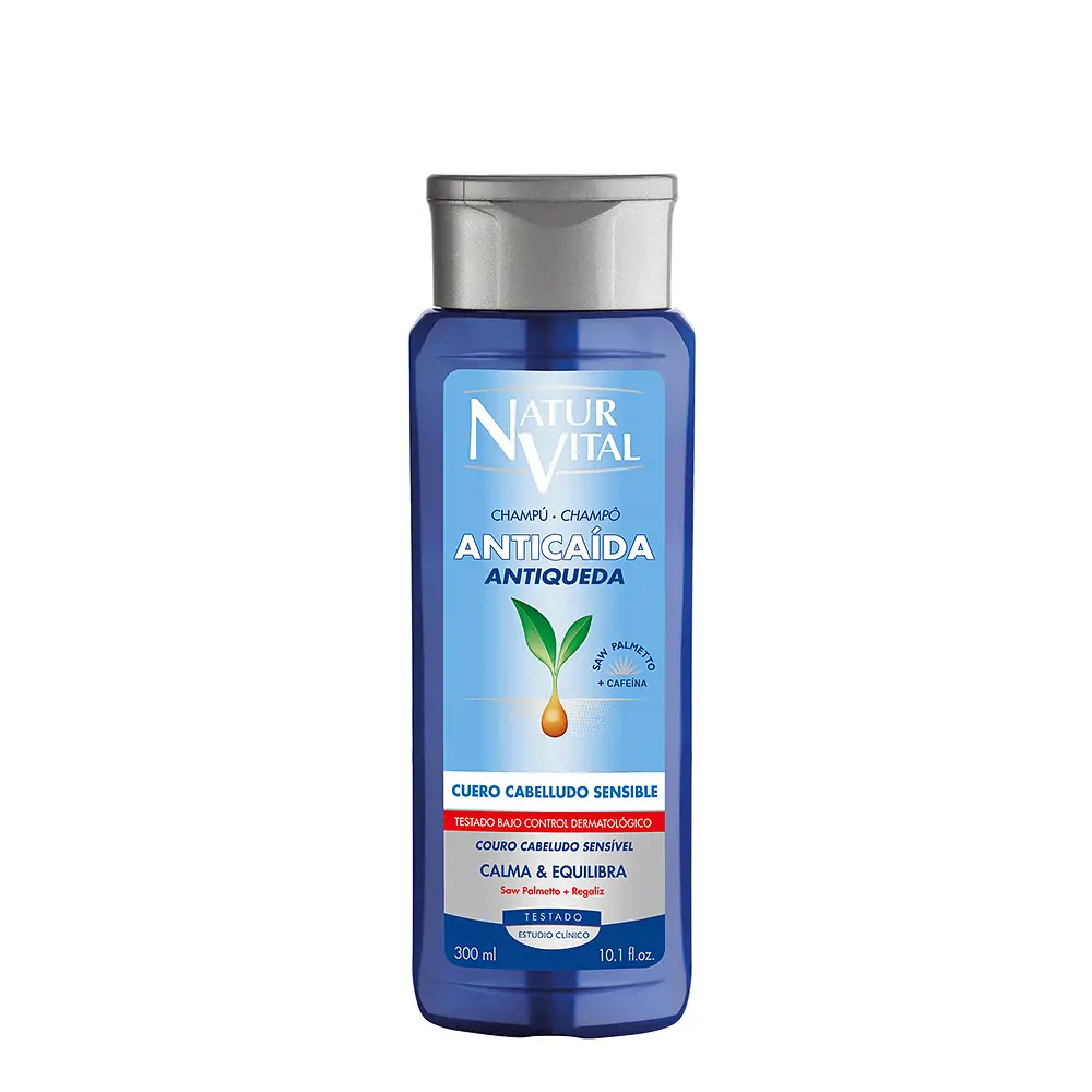 NATUR VITAL ANTI-HAIR LOSS SHAMPOO sensitive scalp 300 ml NATUR VITAL ANTI-HAIR LOSS SHAMPOO sensitive scalp 300 ml
