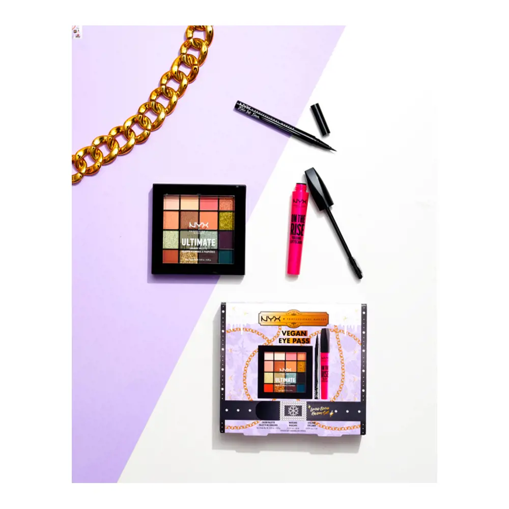 NYX PROFESSIONAL MAKE UP VEGAN EYE PASS LIMITED EDITION set 3 pcs NYX PROFESSIONAL MAKE UP VEGAN EYE PASS LIMITED EDITION set 3 pcs - Image 3