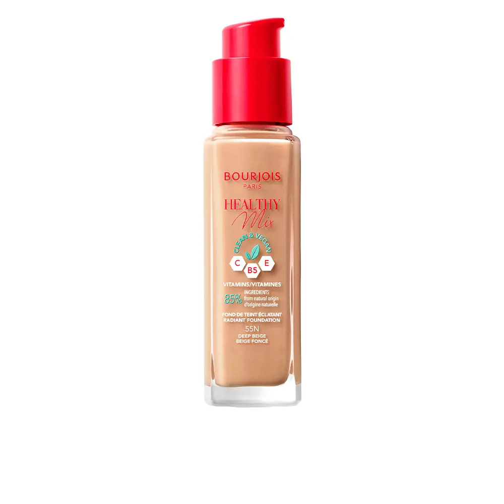 BOURJOIS HEALTHY MIX radiant foundation #55-deep beige