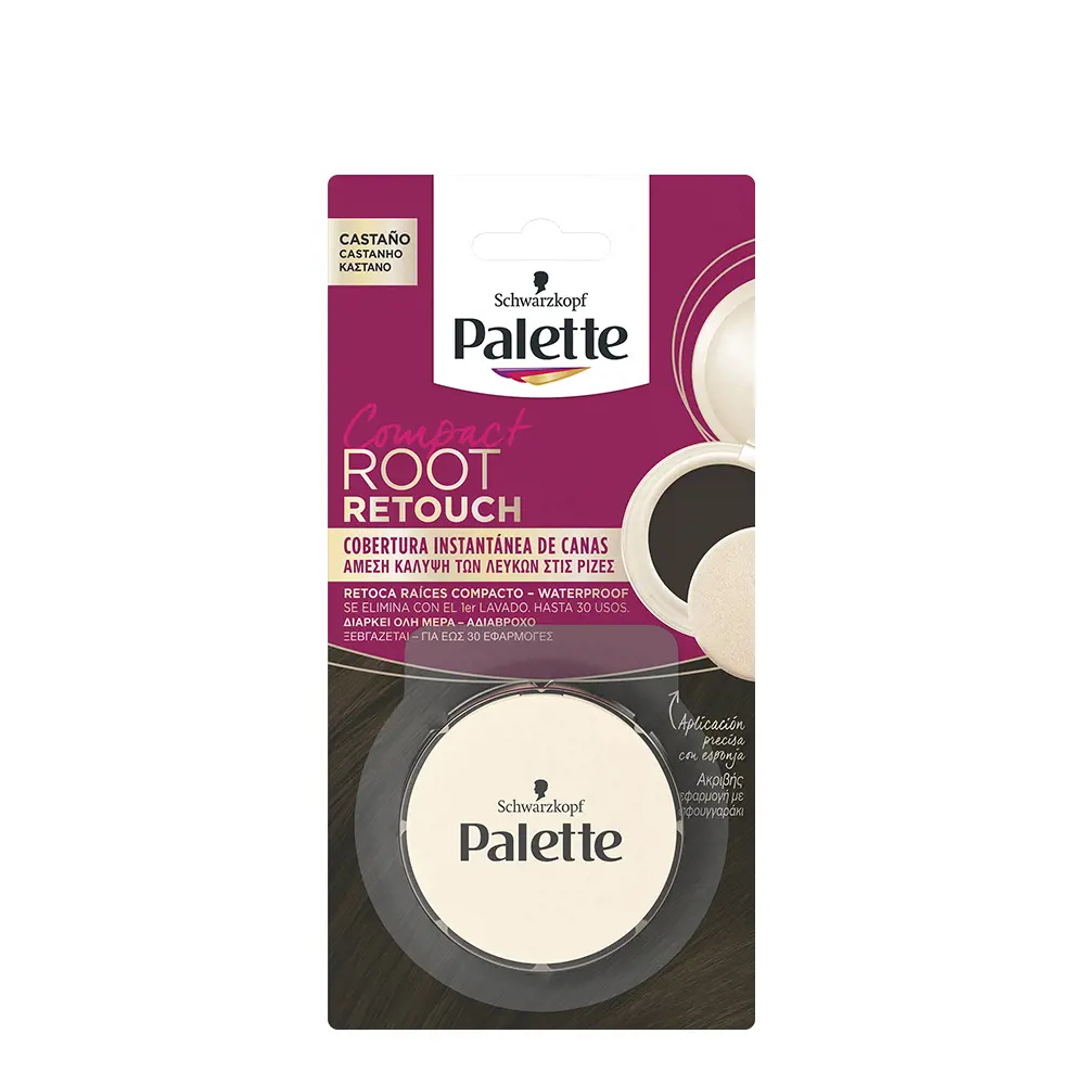 PALETTE ROOT RETOUCH COMPACT retouches #chestnut roots 3 gr PALETTE ROOT RETOUCH COMPACT retouches #chestnut roots 3 gr