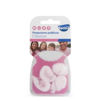 SENTI2 PROTECTEURS AUDITIFS cire classique 4 unités