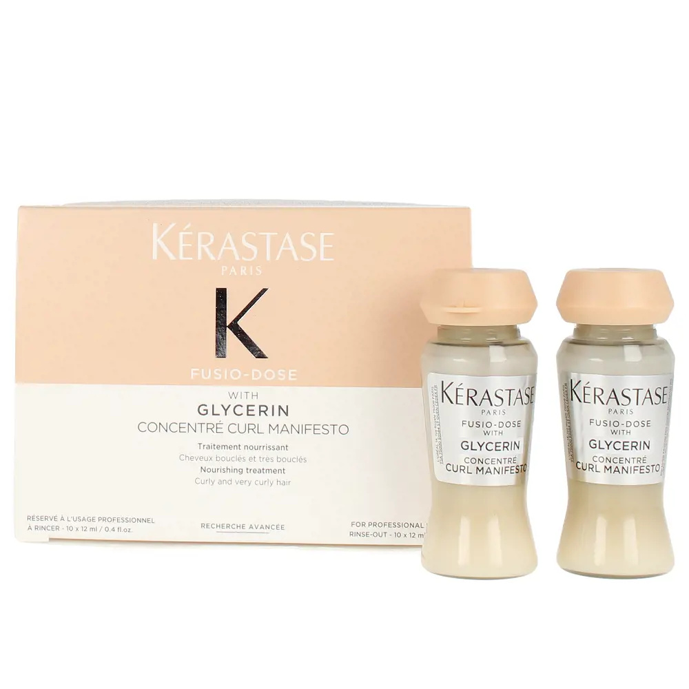 KERASTASE FUSIO-DOSE CONCENTRÉ CURL MANIFESTO Nourishing Treatment 10 x 12 ml KERASTASE FUSIO-DOSE CONCENTRÉ CURL MANIFESTO Nourishing Treatment 10 x 12 ml