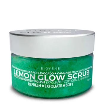 BIOVÈNE LEMON GLOW SCRUB brightening body polish 200 gr