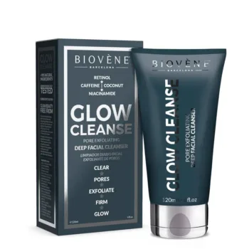 BIOVÈNE GLOW CLEANSE pore exfoliating deep facial cleanser 120 ml