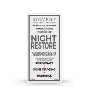 BIOVÈNE NIGHT RESTORE super glow facial serum treatment 30 ml