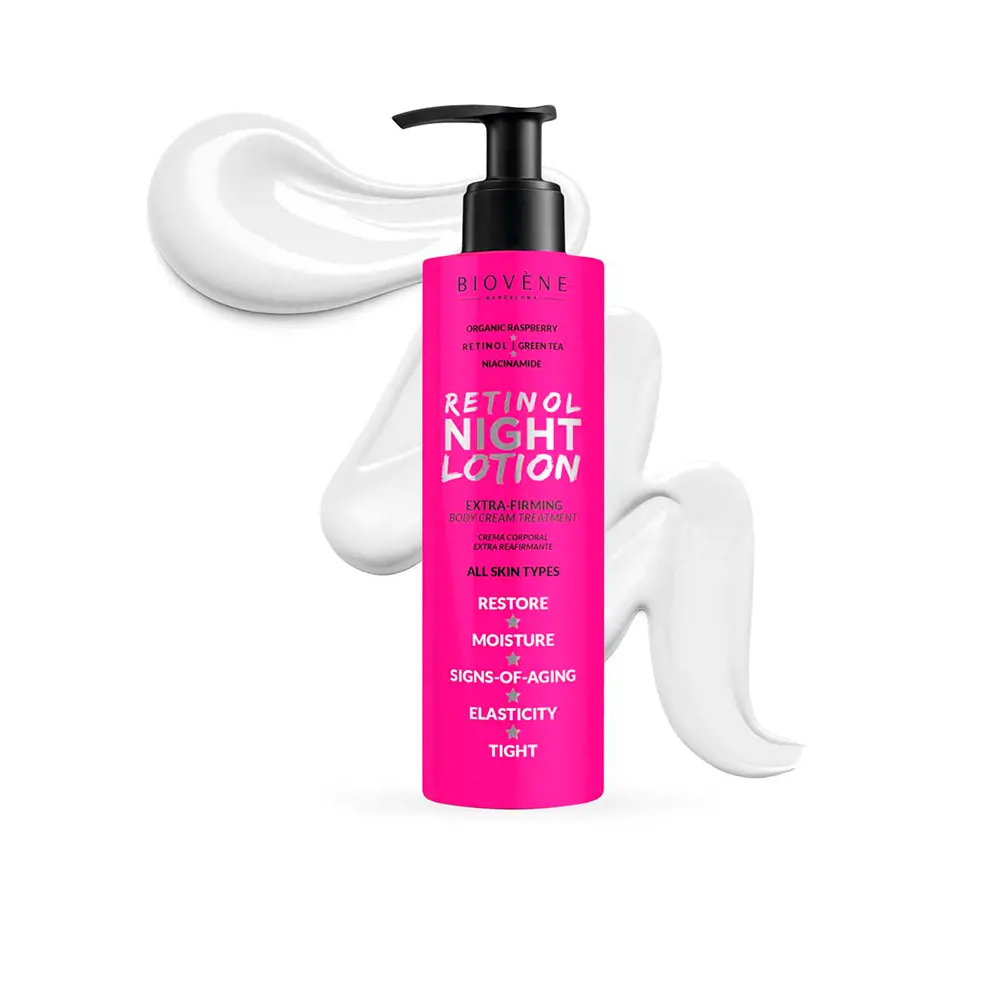 BIOVÈNE RETINOL NIGHT LOTION extra-firming body cream treatment 200 ml