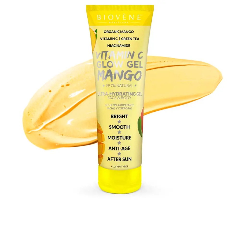 BIOVÈNE VITAMIN C GLOW GEL MANGO ultra-hydrating gel face & body 200 ml