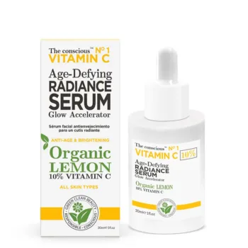 <span class="notranslate">THE CONSCIOUS VITAMIN C</span> age-defying radiance serum organic lemon 30 ml