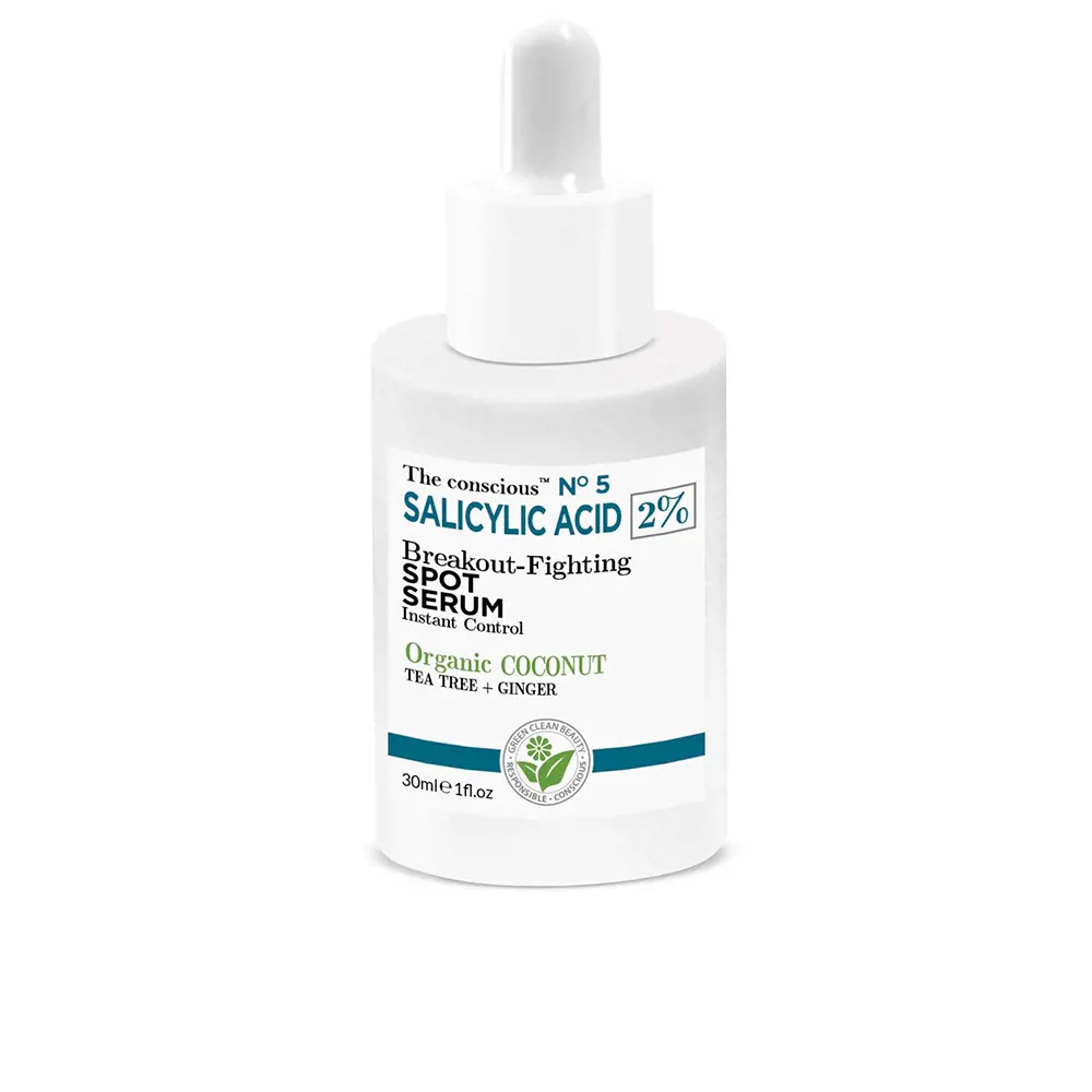 THE CONSCIOUS SALICYLSÄURE Pickel-Bekämpfungsserum Bio-Kokosnuss 30 ml