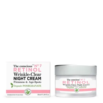 THE CONSCIOUS RETINOL wrinkle-clear night cream organic pomegranate 50 ml