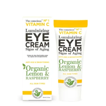 <span class="notranslate">THE CONSCIOUS VITAMIN C</span> luminizing eye cream organic lemon & raspberry 30 ml