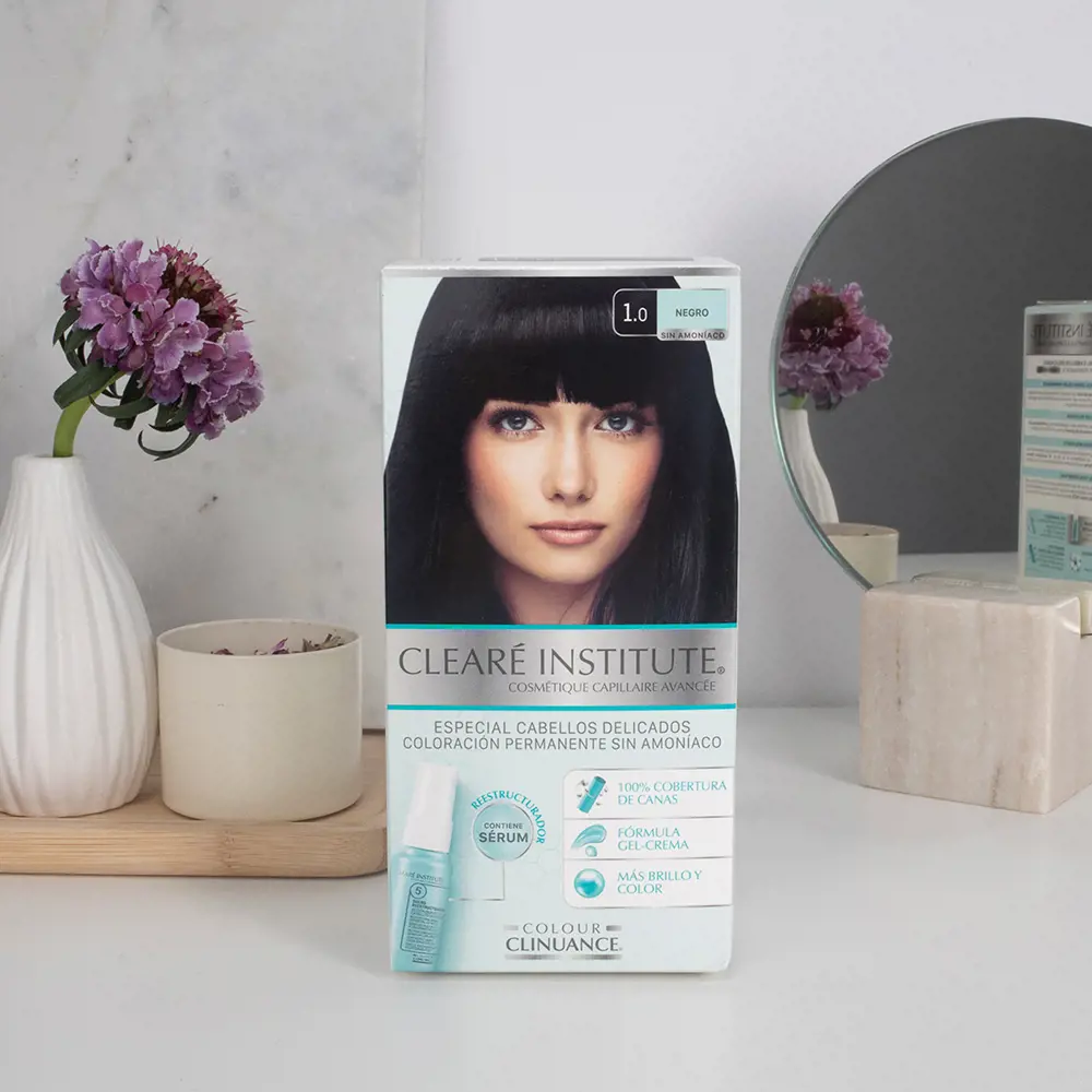CLEARÉ INSTITUTE COLOUR CLINUANCE delicate hair #1.0-black 1 u CLEARÉ INSTITUTE COLOUR CLINUANCE delicate hair #1.0-black 1 u - Image 3
