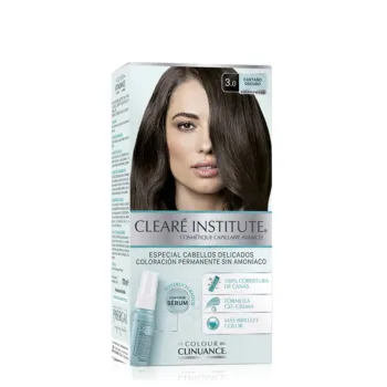 CLEARÉ INSTITUTE COLOUR CLINUANCE delicate hair #3.0-dark chestnut 1 u