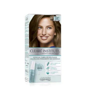 CLEARÉ INSTITUTE COLOUR CLINUANCE delicate hair #5.3-light chestnut dorado 1 u