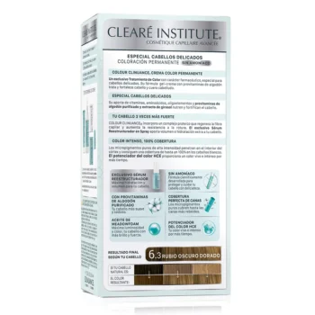 CLEARÉ INSTITUTE COLOUR CLINUANCE delicate hair #6.3-dark golden blonde 1 u