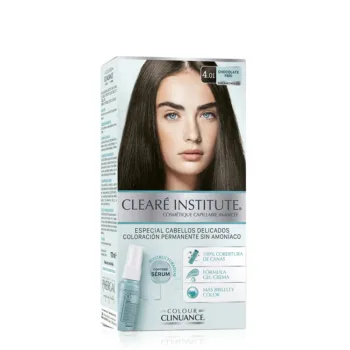 CLEARÉ INSTITUTE COLOUR CLINUANCE delicate hair #4.01-chocolate frio 1 u
