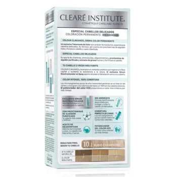 CLEARÉ INSTITUTE COLOUR CLINUANCE delicate hair #10.1-blonde champagne 1 u