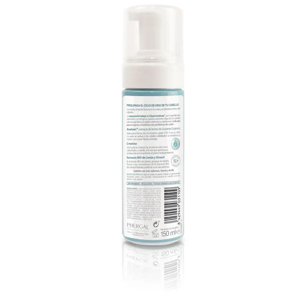 CLEARÉ INSTITUTE FORTALEZA ANTI-FALL foam 150 ml