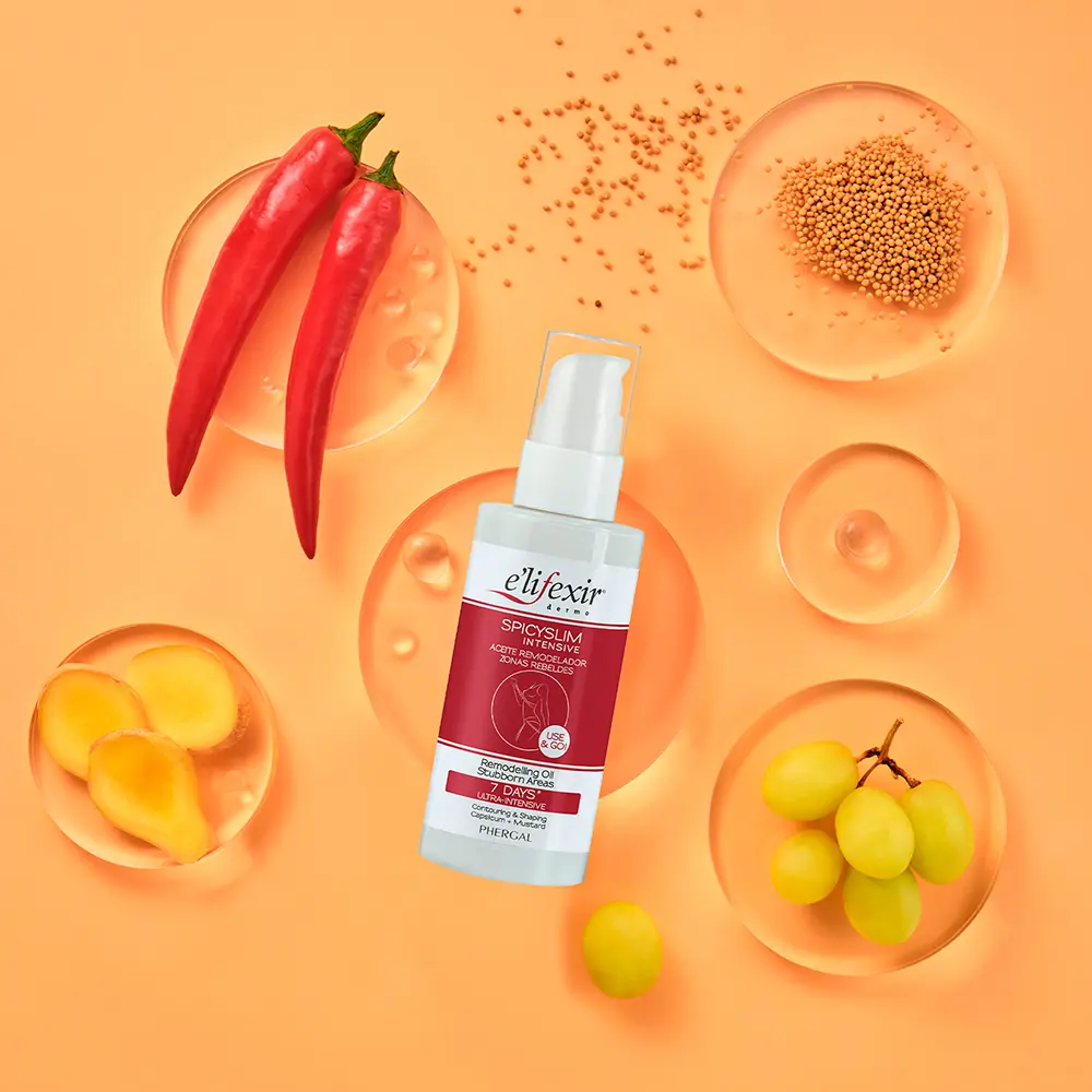 E'LIFEXIR DERMO spicyslim oil dry use&go 150 ml