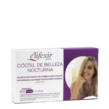 E'LIFEXIR+ ESENCIALL coctel belleza nocturna capsulas 30 u