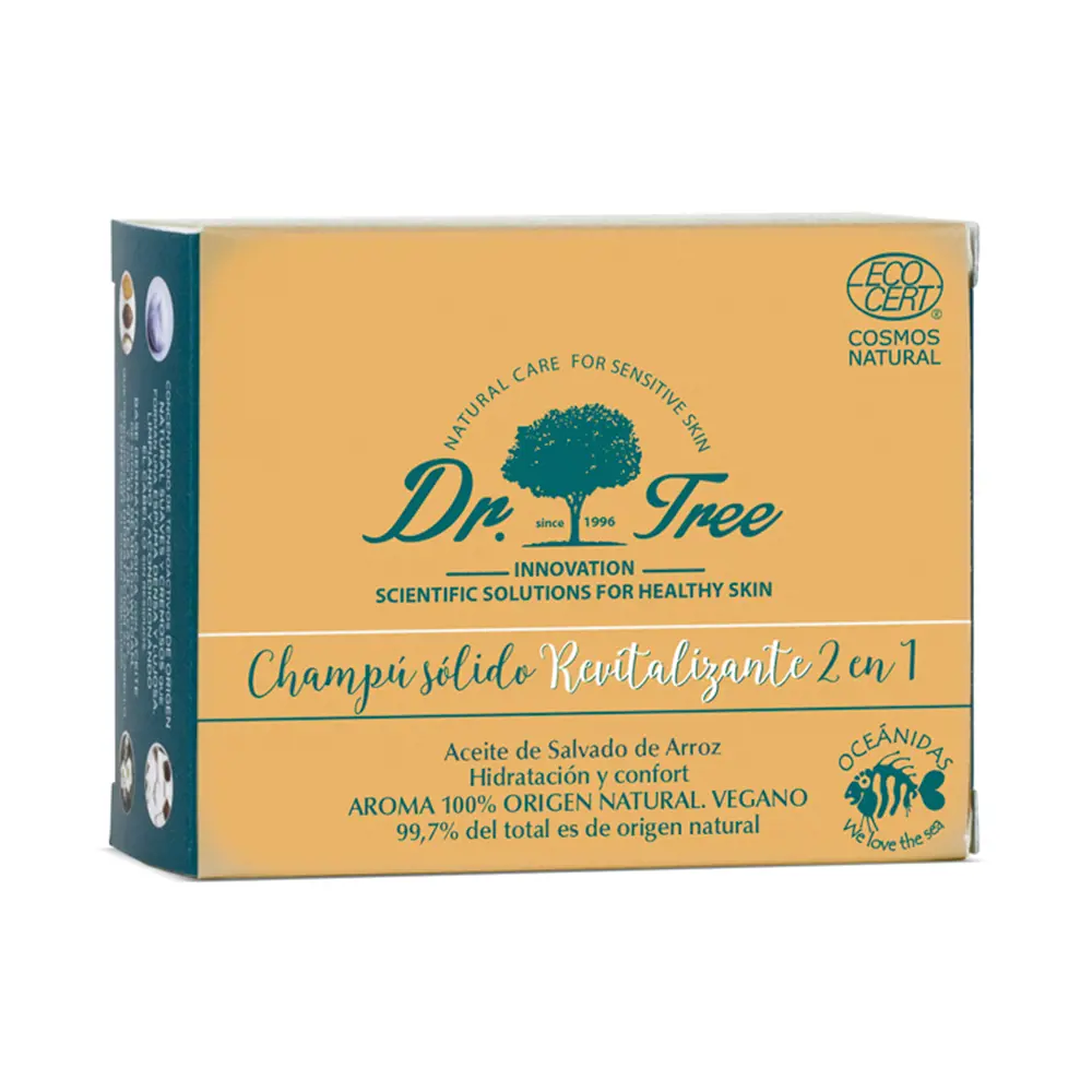 DR. TREE SOLID SHAMPOO revitalizing 2 in 1 75 gr