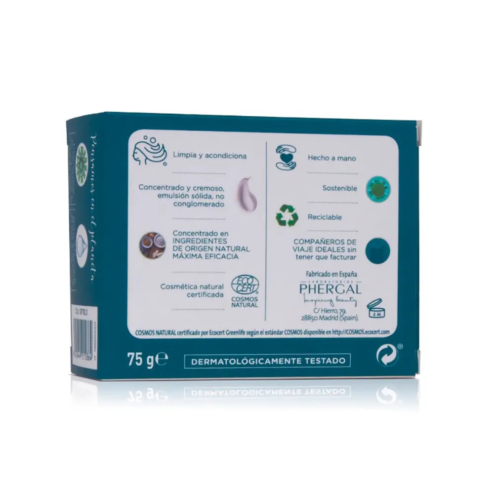 DR. TREE SOLID SHAMPOO fortress 2 in 1 75 gr