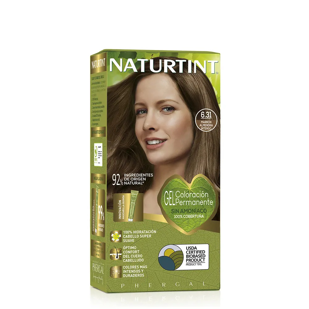 NATURTINT NATURTINT #6.31 brown almond intense 170 ml NATURTINT NATURTINT #6.31 brown almond intense 170 ml