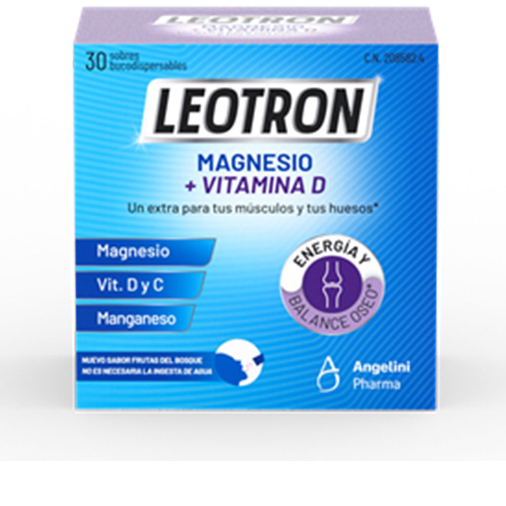 LEOTRON LEOTRON Bâtonnets de MAGNÉSIUM + VITAMINE D 30 unités