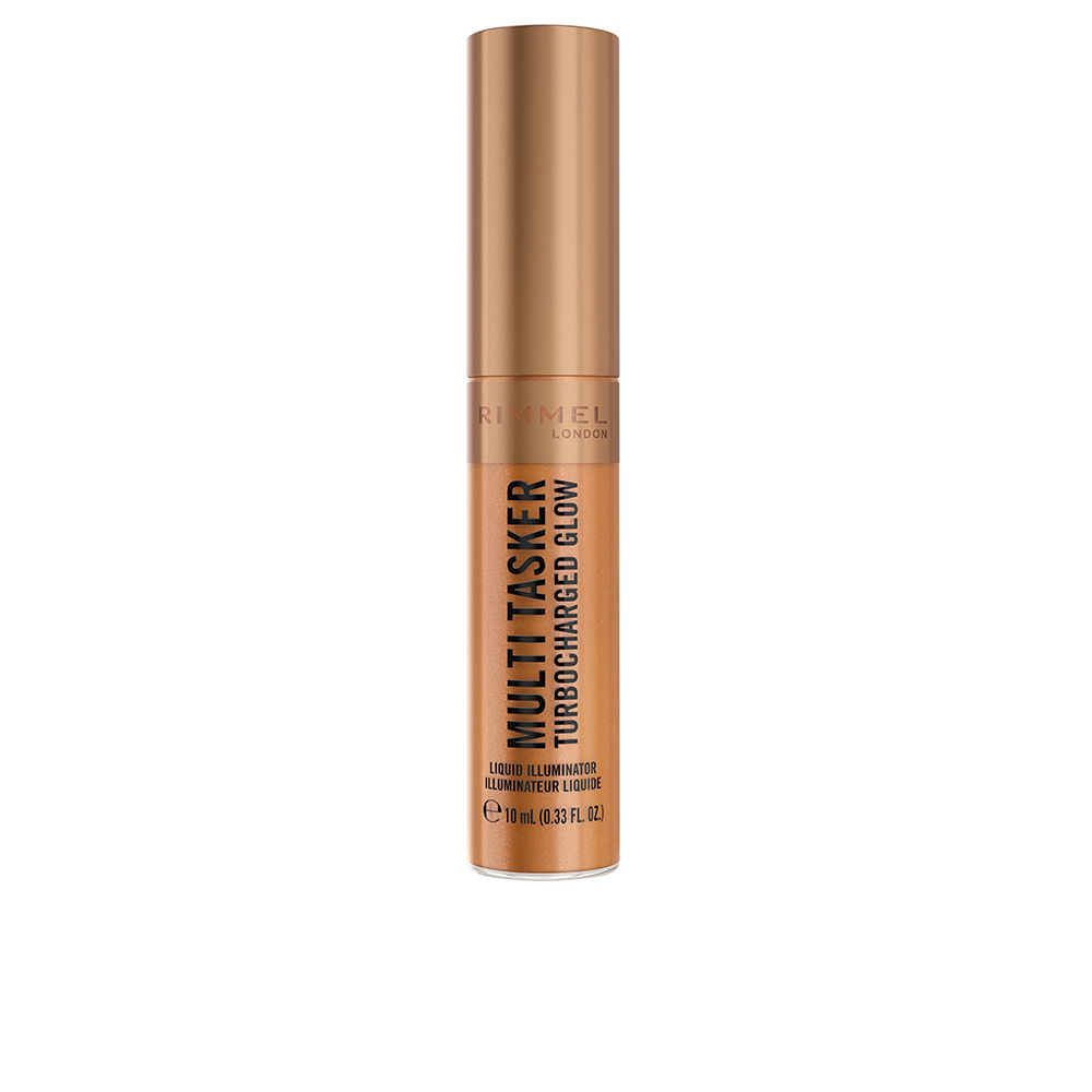 RIMMEL LONDON MULTI TASKER TURBOCHARGED</span> liquid highlighter #008-It's Giving Bronze 10 ml