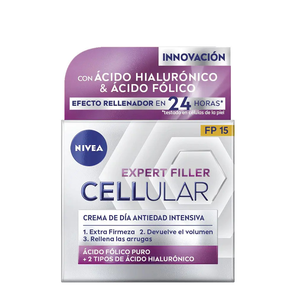 <span class="notranslate">NIVEA CELLULAR FILLER</span> hyaluronic & folic day cream SPF15 50 ml <span class="notranslate">NIVEA CELLULAR FILLER</span> hyaluronic & folic day cream SPF15 50 ml