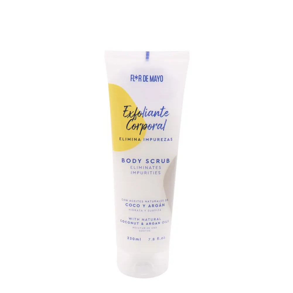 FLOR DE MAYO BODY SCRUB argan and coconut 230 ml FLOR DE MAYO BODY SCRUB argan and coconut 230 ml