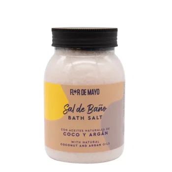 FLOR DE MAYO BATH SALT argan and coconut 650 gr