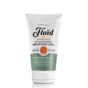 FLOÏD FLOÏD transparent shaving gel vetyver splash 150 ml