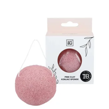 ILŪ KONJAC sponge #Pink Clay 1 u