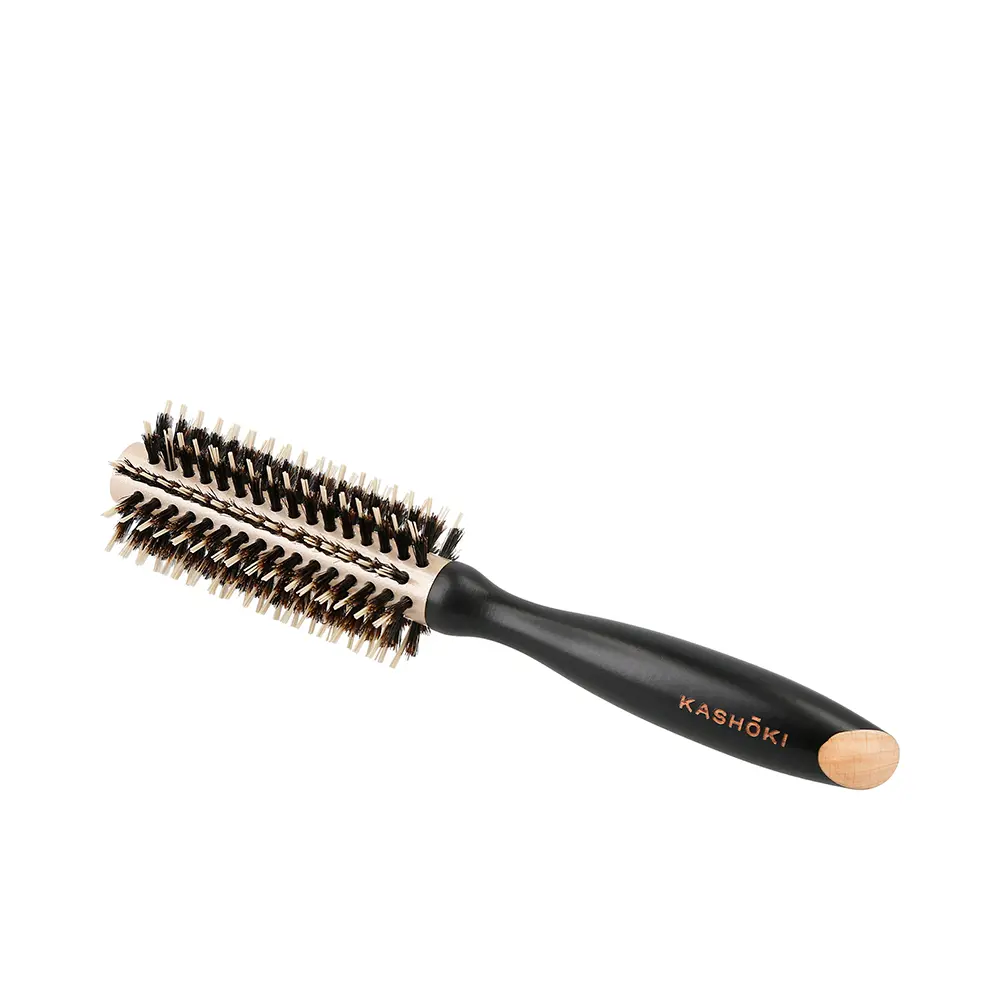 KASHŌKI NATURAL BEAUTY round wooden brush #18 mm 1 u KASHŌKI NATURAL BEAUTY round wooden brush #18 mm 1 u - Image 3