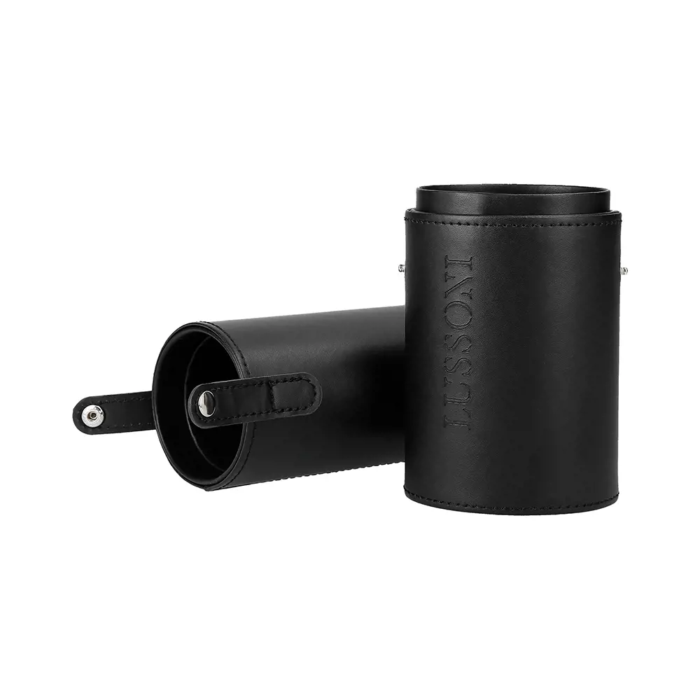 LUSSONI LUSSONI brush holder tube #Black 1 u