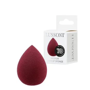 LUSSONI RAINDROP medium sponge #Burgundy 1 u