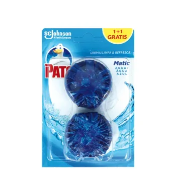 PATO PATO WC MATIC deodorizing blue water 2 x 50 gr