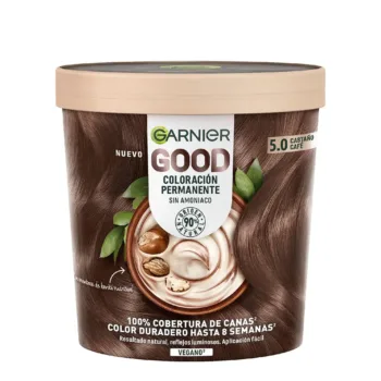 GARNIER GOOD Permanent Hair Color #5.0-coffee brown