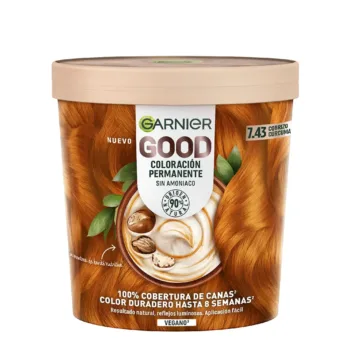 GARNIER GOOD Permanent Hair Color #7.43-turmeric copper