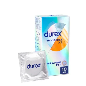 DUREX INVISIBLE XL ultra fine condoms 10 u DUREX INVISIBLE XL ultra fine condoms 10 u