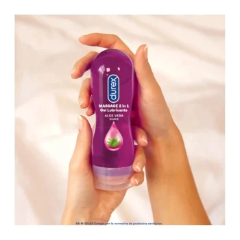 DUREX PLAY MASSAGE ALOE VERA massage and lubricant gel 200 ml
