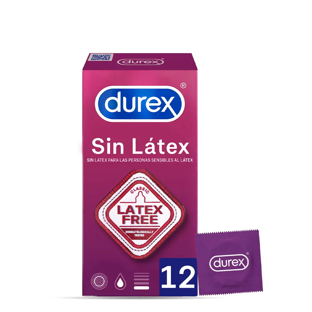 DUREX WITHOUT LATEX condoms 12 u DUREX WITHOUT LATEX condoms 12 u