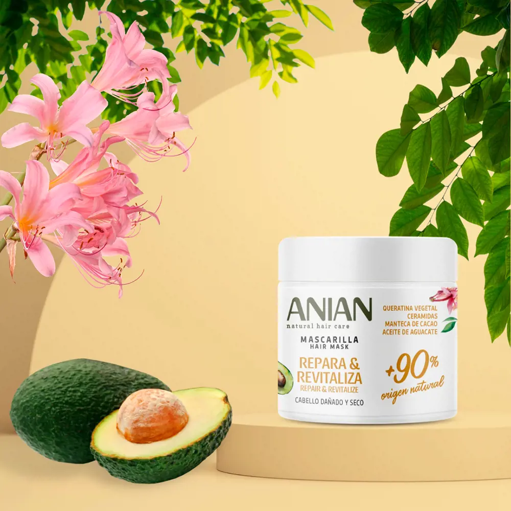 ANIAN REPAIR & REVITALIZE vegetable keratin mask 350 ml ANIAN REPAIR & REVITALIZE vegetable keratin mask 350 ml