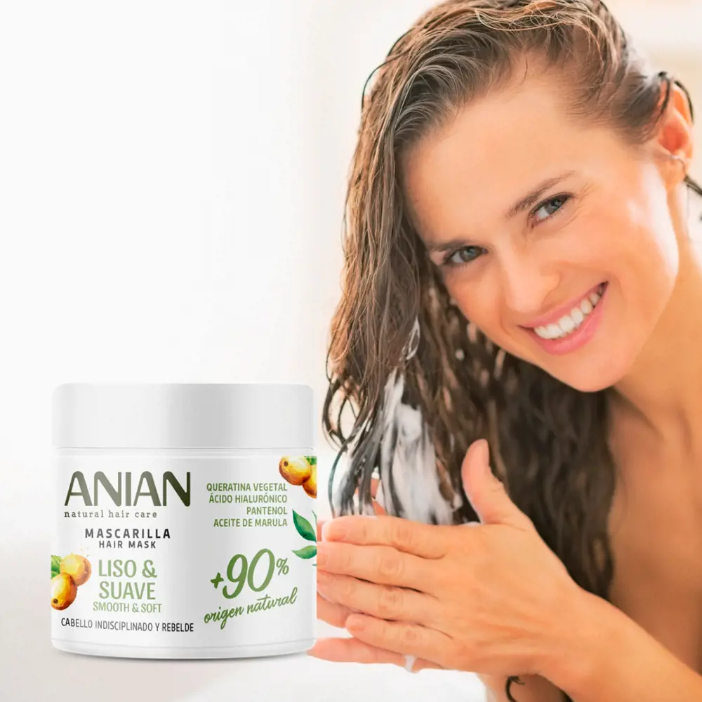 ANIAN SMOOTH & SOFT vegetable keratin mask 350 ml ANIAN SMOOTH & SOFT vegetable keratin mask 350 ml - Image 3