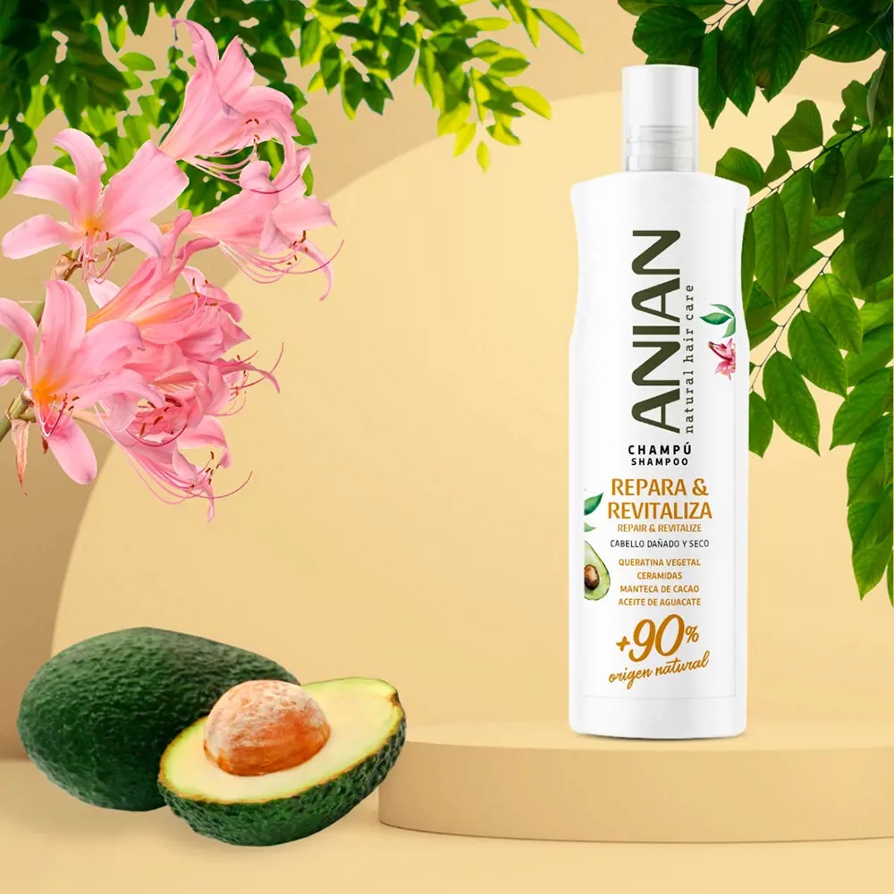 ANIAN REPAIR & REVITALIZE vegetable keratin shampoo 400 ml