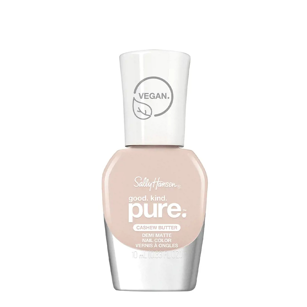 SALLY HANSEN GOOD.KIND.PURE vegan color demi matt #030-cashew butter 10 ml SALLY HANSEN GOOD.KIND.PURE vegan color demi matt #030-cashew butter 10 ml